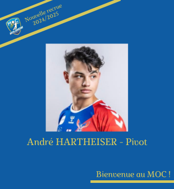 Première recrue pour la saison 2024/2025 Première recrue pour la saison 2024/2025